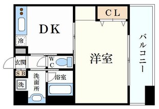 プレジール三ノ宮の物件間取画像